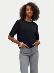 Vero Moda Sweter Silje 10320460 Czarny Oversize. Czarne swetry damskie Vero Moda, xs, bez wzorów, z wiskozy, bez kołnierzyka, bez ramiączek, bez kaptura. Za 119.99 zł.