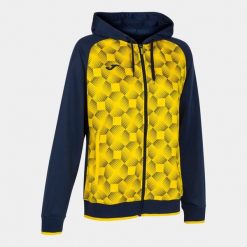Bluza do piłki nożnej damska Joma Supernova III rozpinana. Niebieskie bluzy damskie Joma, xl, bez wzorów, bez kaptura. Za 196.99 zł.