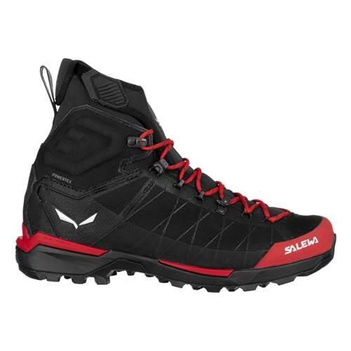 Buty trekkingowe męskie Salewa Ortles Light Mid Powertex. Czarne trekkingi męskie Salewa, trekkingowe. Za 1,128.00 zł.