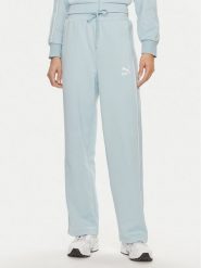 Puma Spodnie dresowe T7 624212 Niebieski Relaxed Fit. Niebieskie spodnie dresowe damskie Puma, xl, bez wzorów, z bawełny. Za 309.99 zł.
