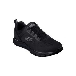 Buty SKECHERS TRACK Czarny. Czarne buty sportowe męskie Skechers, z gumy, bez zapięcia. Za 289.00 zł.