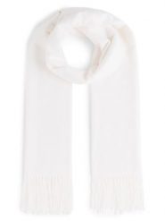 Marie Lund Szalik Kobiety Sztuczne włókno biały, ONE SIZE. Białe szaliki i chusty damskie Marie Lund, bez wzorów, z włókna. Za 199.95 zł.