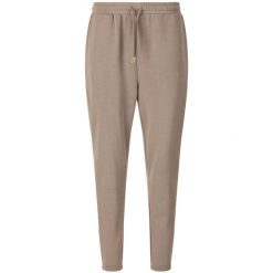 Damskie spodnie dresowe Athlecia Jacey V2. Brązowe obuwie sportowe damskie Athlecia, bez wzorów, z dresówki, na fitness i siłownię. Za 246.00 zł.