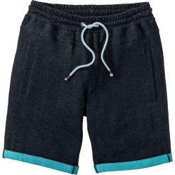Bermudy dresowe bonprix czarny. Szorty męskie marki Giacomo Conti. Za 49.99 zł.
