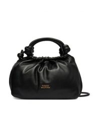 Tommy Hilfiger Torebka Th Soft Leather Med Crossover AW0AW18369 Czarny. Czarne torebki do ręki damskie Tommy Hilfiger, bez wzorów, ze skóry, bez dodatków. Za 849.99 zł.