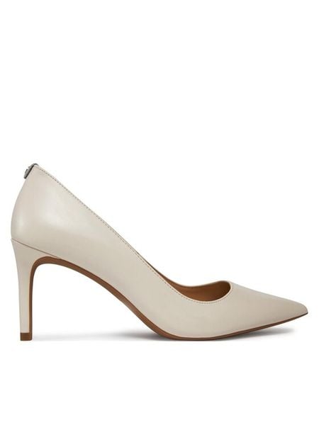 MICHAEL Michael Kors Szpilki Alina Flex Pump 40F2HNMP2L Écru. Białe szpilki damskie MICHAEL Michael Kors, bez wzorów, bez obcasa, bez zapięcia. Za 629.99 zł.