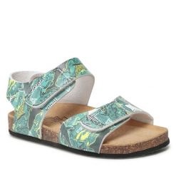 Sandały Primigi. Zielone sandały chłopięce Primigi, bez zapięcia. Za 199.99 zł.
