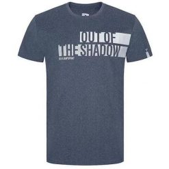 Męski T-shirt Loap Bobby Blue. Niebieskie t-shirty męskie Givova, m, bez wzorów, z bawełny, sportowe, bez kołnierzyka. Za 122.99 zł.
