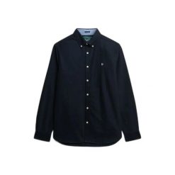 Koszula z długim rękawem Superdry Preppy Oxford. Niebieskie koszule męskie Superdry., m, bez wzorów, bez kołnierzyka, bez ramiączek. Za 269.00 zł.