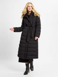 Marc Cain Płaszcz Kobiety czarny, 36. Czarne płaszcze damskie Marc Cain, na zimę, bez wzorów, długie, bez kaptura. Za 2,299.95 zł.
