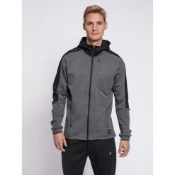 Bluza fitness męska Hummel hmltropper zip z kapturem. Szare bluzy męskie Hummel, m, bez wzorów, z dzianiny, z kapturem, na fitness i siłownię. Za 243.05 zł.