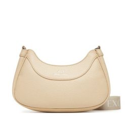 Torebka Armani Exchange. Brązowe torebki do ręki damskie Armani Exchange, bez wzorów, bez dodatków. Za 569.99 zł.
