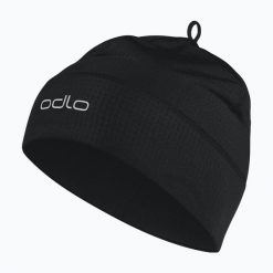 Czapka zimowa ODLO Polyknit Warm Reflective. Czarne czapki i kapelusze męskie Odlo, na zimę, bez wzorów, z elastanu. Za 119.99 zł.
