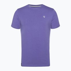 T-shirt męski Ground Game Minimal 2.0. Fioletowe t-shirty męskie GROUND GAME, m, bez wzorów, bez kołnierzyka. Za 69.99 zł.