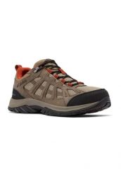 Buty trekkingowe męskie, Columbia Redmond III WP. Brązowe trekkingi męskie Columbia, przed kostkę, trekkingowe. Za 499.00 zł.