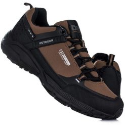 Buty męskie trekkingowe Softshell DK PREDATOR. Brązowe trekkingi męskie DK, trekkingowe. Za 169.00 zł.