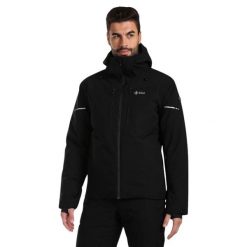 Kurtka narciarska dla mężczyzn Kilpi TONNSI-M. Czarne kurtki sportowe męskie Kilpi, na zimę, m, bez wzorów, z materiału, narciarskie. Za 785.00 zł.
