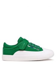 Geox Trampki J Tippeste Boy J65N4B 00010 C0594 S Zielony. Zielone trampki i tenisówki chłopięce Geox, bez wzorów, z materiału, bez zapięcia. Za 249.99 zł.