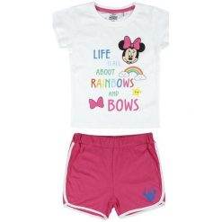 Disney Piżama Dziewczęca Minnie 98 Biały/Różowy. Bielizna dla dziewczynek Disney. Za 45.00 zł.
