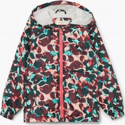 Mango Kids - Kurtka dziecięca Centen 110-164 cm. Szare kurtki i płaszcze dla dziewczynek Mango Kids, z bawełny. W wyprzedaży za 49.90 zł.