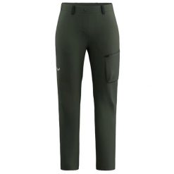 Spodnie damskie Salewa Puez Hemp Hybride. Brązowe spodnie materiałowe damskie Salewa, s, bez wzorów, z tkaniny. Za 594.50 zł.