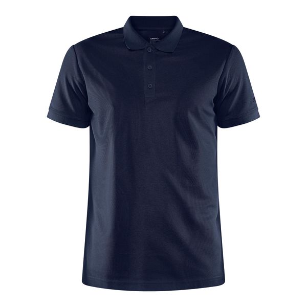 Koszulka treningowa męska Craft Core Unify. Niebieskie koszulki polo męskie Craft, l, bez wzorów, z materiału, klasyczne, bez ramiączek. Za 237.00 zł.