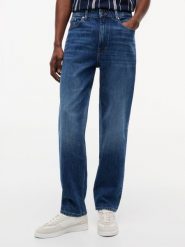 Tommy Jeans dżinsy o zwężanych nogawkach Mężczyźni Bawełna niebieski, 34-32. Niebieskie jeansy męskie Tommy Jeans, eleganckie. Za 409.95 zł.