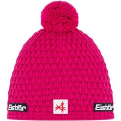 Czapka damska Trail Pompon MÜ SA. Czerwone czapki i kapelusze damskie Eisbar, bez wzorów, z poliakrylu, sportowe. Za 219.99 zł.