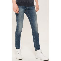 Jeansy skinny - Granatowy. Niebieskie jeansy męskie House. Za 99.99 zł.