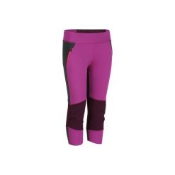Legginsy Hike 500 dla dzieci. Fioletowe legginsy dla dziewczynek QUECHUA. W wyprzedaży za 39.99 zł.