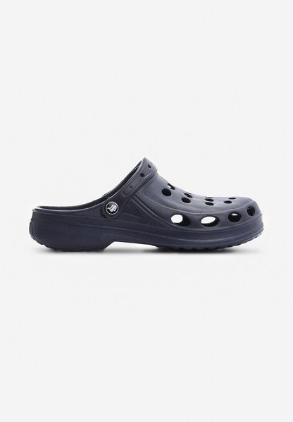 Granatowe Klapki Glassy. Niebieskie klapki męskie Born2be, z gumy. Za 39.99 zł.