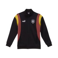 Męska kurtka dresowa Deutscher Handball Bund Archive PUMA Black White. Białe kurtki męskie Puma, m, bez wzorów, z dresówki, klasyczne, bez kaptura. Za 234.52 zł.