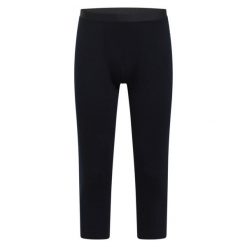 Legginsy termoaktywne męskie Odlo MERINO 200. Czarne spodnie sportowe męskie Odlo, na lato, m, bez wzorów, trekkingowe. Za 379.99 zł.