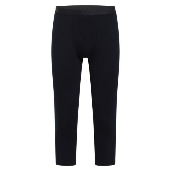 Legginsy termoaktywne męskie Odlo MERINO 200. Czarne legginsy sportowe męskie Odlo, m, bez wzorów, trekkingowe. Za 379.99 zł.