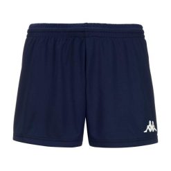 Szorty dla dziewczynek Kappa Borda. Niebieskie spodenki dla dziewczynek Kappa, bez wzorów, z materiału. Za 117.00 zł.