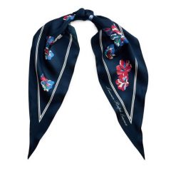 Chusta LAUREN RALPH LAUREN. Niebieskie szaliki i chusty damskie Lauren Ralph Lauren, bez wzorów. Za 379.99 zł.