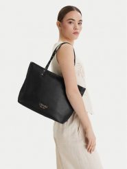 Liu Jo Torebka AA6070 E1012 Czarny. Czarne torebki do ręki damskie Liu Jo, bez wzorów, ze skóry, bez dodatków. Za 599.99 zł.