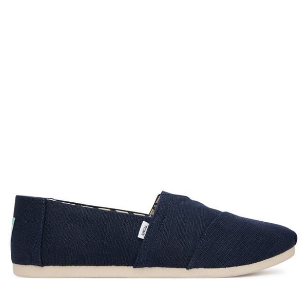 Półbuty Toms. Niebieskie półbuty na co dzień męskie Toms, bez zapięcia. Za 170.99 zł.
