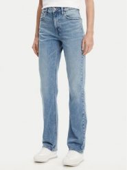 Calvin Klein Jeans Jeansy LV047B914G Niebieski Straight Fit. Niebieskie jeansy damskie Calvin Klein Jeans. Za 389.99 zł.