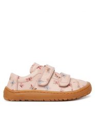 Froddo Półbuty Barefoot Baze G3130284-18 S Różowy. Czerwone półbuty dziewczęce Froddo, bez wzorów, ze skóry, bez zapięcia. Za 349.99 zł.