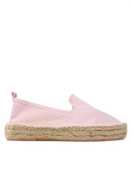 Jenny Fairy Espadryle H050721-01 Różowy. Czerwone espadryle damskie Jenny Fairy, bez wzorów, z materiału, bez obcasa, bez zapięcia. Za 119.99 zł.