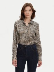 Marciano Guess Koszula 5GGH32 7298A Kolorowy Regular Fit. Bluzki damskie Marciano Guess, z aplikacjami, z wiskozy, bez kołnierzyka, bez ramiączek. Za 519.99 zł.