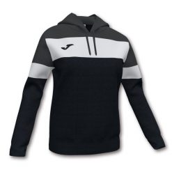 Damska bluza z kapturem Joma Crew IV. Białe bluzy sportowe damskie Joma, bez wzorów, z kapturem, do piłki nożnej. Za 169.99 zł.