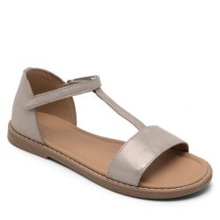 Sandały Lasocki Young. Szare sandały dziewczęce Lasocki Young, bez zapięcia. Za 119.99 zł.