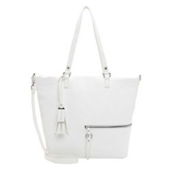 Tamaris Torebka Shopper TAS Nele Torebki 1 ct Biały Damski. Białe torby na ramię damskie Tamaris, bez wzorów, z poliesteru, eleganckie, duże, bez dodatków. Za 295.99 zł.