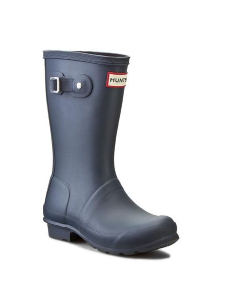 Hunter Kalosze Orginal Kids JFT6000RMA Granatowy. Niebieskie kalosze dziewczęce Hunter, bez wzorów. Za 289.00 zł.