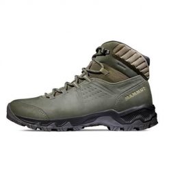 Buty trekkingowe męskie Mammut Mercury Iv Mid Gtx. Zielone trekkingi męskie Mammut, za kostkę, trekkingowe. Za 997.00 zł.