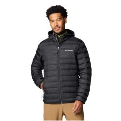 Kurtka sportowa męska Lake 22 II Down Hooded Jacket. Czarne kurtki sportowe męskie Columbia, m, bez wzorów, z poliesteru, trekkingowe. Za 629.99 zł.