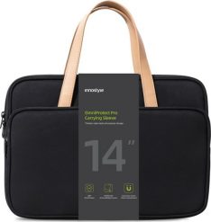 Innostyle INNOSTYLE DAMSKA TORBA NA LAPTOPA 14 WODOODPORNA OMNIPROTECT PRO CZARNA. Czarne torby na laptopa damskie Innostyle, bez wzorów. Za 149.99 zł.
