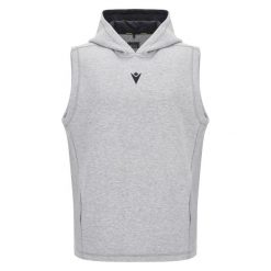 Bluza bez rękawów Macron Remi. Szare bluzy męskie Macron, m, bez wzorów, z dżerseju, z kapturem. Za 292.00 zł.